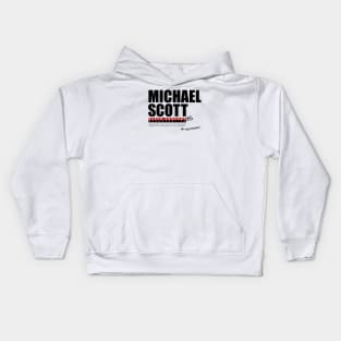 Michael Scott Paper Company - Dunder Mifflin - The Office Parody Kids Hoodie